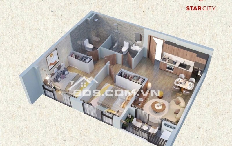 Bán căn 2 phòng ngủ chung cư cao cấp Vinhome Thanh Hoá giá tốt nhất thị trường